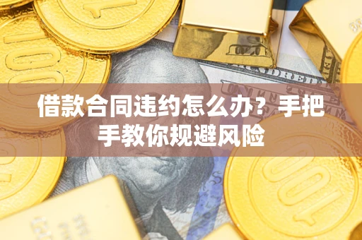 济南借款合同违约怎么办？手把手教你规避风险