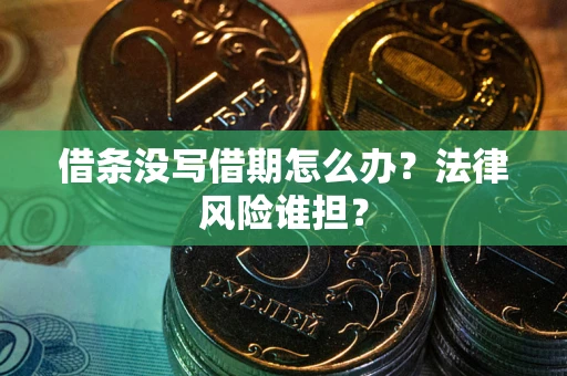 济南借条没写借期怎么办？法律风险谁担？